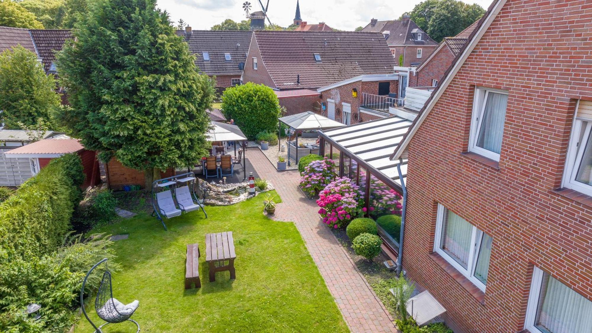 Pension Nordlicht Esens Esterno foto